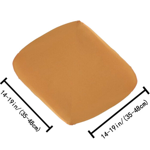 Housse de chaise élastique brossée, douce et universelle, lot de 2 2