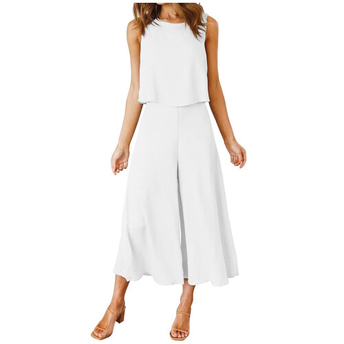 Women's Cotton-Linen Two-Piece Set