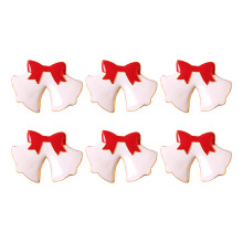 Ronds de serviette élégants en forme de sapin de Noël, accessoires décoratifs pour la table des fêtes, anneaux porte-serviettes en alliage de