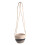 Panier suspendu en coton et lin 71 cm 1