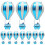 Heliumflaschen für Ballons, 10 Stück, 200 l 1