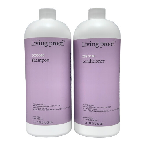 Living Proof Living Proof Restore Shampoo & Conditioner 32 Oz Set