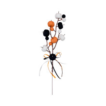 Artificial Pumpkin Branch33cm Foam Autumn Decor