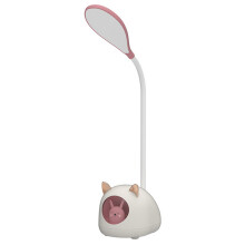 Lampada da scrivania a LED con animali dei cartoni animati – Ricaricabile tramite USB, 3 colori