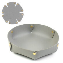 Sechseckige Organizer-Box aus PU-Leder