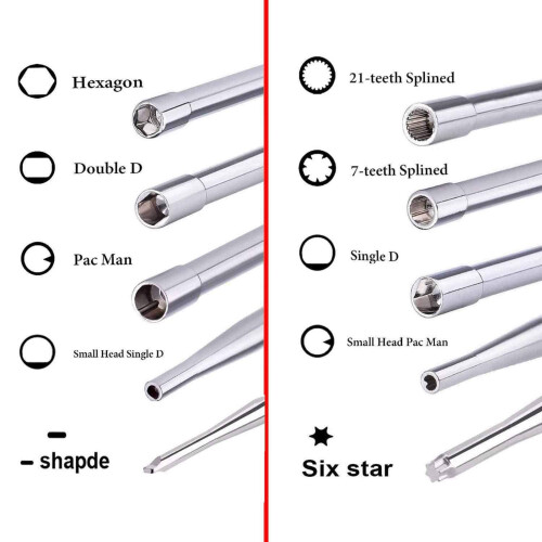 Carburetor Adjustment Tool Kit 10 pcs Stainless Steel