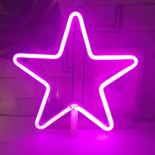 LED Neon Sign Light – USB & Battery Powered