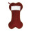 Dog Bone Burlap Christmas Stocking37x22cm 1