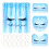 Eyelash Pattern Bathroom Set Polyester Shower Curtain 1
