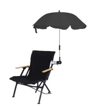 Zonnescherm voor kinderwagen, 62 cm diameter, 360 verstelbaar