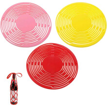 Tappetino riscaldante e portabottiglie 2 in 1 in silicone (confezione da 3)