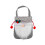 Wiederverwendbare Weihnachtsgeschenktasche aus Stoff, 37 x 19 cm 1