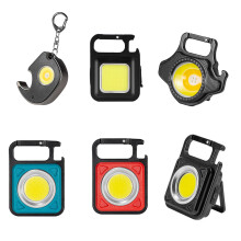 500LM USB-C Rechargeable Keychain Flashlight with Magnet