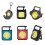 500LM USB-C Rechargeable Keychain Flashlight with Magnet 1