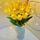 10 tulipani artificiali in seta con luci LED, 28 cm 3