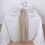 Chiffon Table Runner 72 x 21.6 in Natural 1