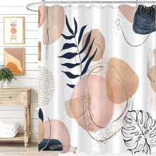 Nautical Octopus & Mermaid Shower Curtain 72x72 in