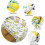 Lemon Print Polyester Tablecloth 152 cm Round 4