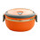 Stainless Steel Round Lunch Box – Leakproof & 2