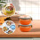 Stainless Steel Round Lunch Box – Leakproof & 4