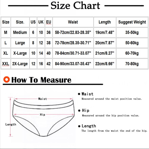 Women's Solid Color Low-Waist Cotton Underwear Pack 3 1