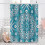 Rideau de douche mandala vert en polyester 183 x 213 cm 2