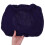 Rectangular Stretch Footstool Cover in Dark Blue 5