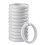 Round Plastic Shower Curtain Hooks – 12 Pack 5