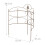 Plant Support Stakes, 2-Piece Iron Fleur-de-Lis Design 4