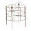 Plant Support Stakes, 2-Piece Iron Fleur-de-Lis Design 8