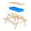 Kids Picnic Bench with Water & Sand Play Table 6