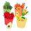 Educational Fruit Vegetable Plush Toy Set for Infant Color and 1