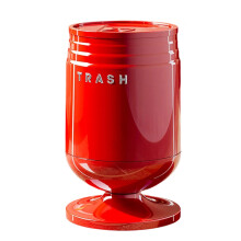 Sleek Wheeled Indoor Bin Moisture Resistant Construction-M 1
