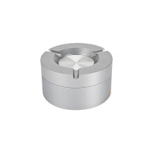 (1 Piece)360 stainless steel twist-lock ashtray --1 A