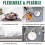 Silicone Kitchen Sink Mat Grey34.5x29.5cm2-Pack 8