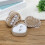 Heart-Shaped Linen Ring Box984.5cm 2