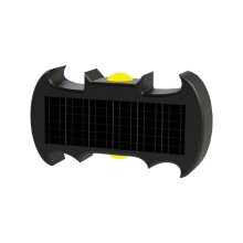 Solas Balla Gréine ABS Dubh 15x4x8cm 600mAh