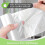 10-Gallonen-Müllsäcke, durchsichtig, HDPE, 200er-Packung 4