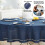 Wedgewood Blue Rectangle Tablecloth 60 x 102 in 4