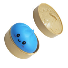 Attractive Asian Dumpling Themed Press Stress-royal blue