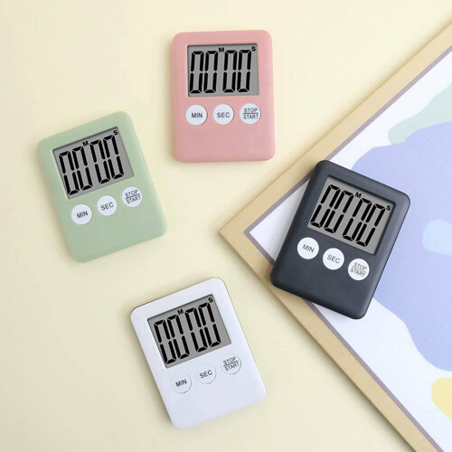 Ultra-Thin Digital Timer with Wall Clock Display 1