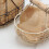 Vintage Chicken Wire Egg Basket with Wooden Handle 4