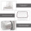Airtight Food Storage Container, Clear Plastic, 1500 ml 3