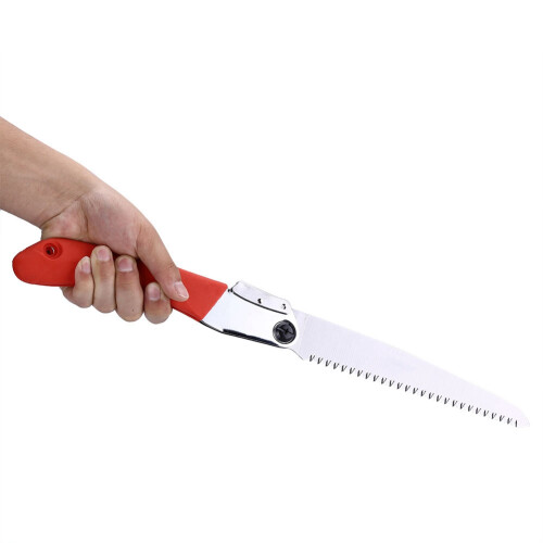 Tragbare, klappbare Baumschnittsäge, 22 cm Klinge, 44,5 cm 2