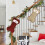 Dog Bone Burlap Christmas Stocking37x22cm 5