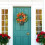 Fall Peony & Pumpkin Wreath – Front Door Garland 4