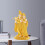 Resin Meditating Buddha Statue 5x8x18.8 cm 5