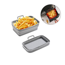 Marmite à friteuse à air pliable en silicone pour Ninja DZ201/DZ401/DZ550