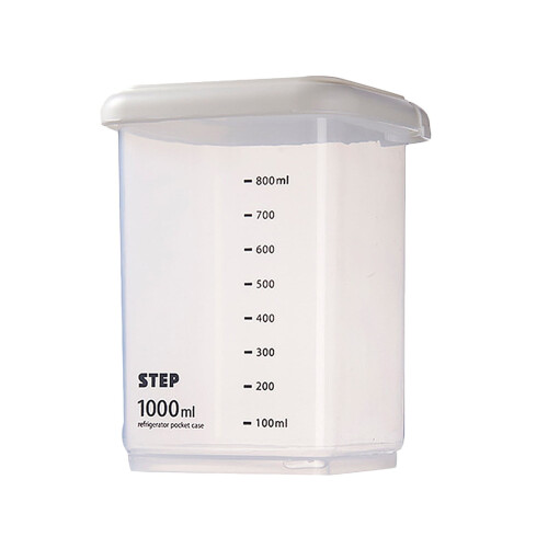 Transparent Food Storage Container 1000ml Sealable Kitchen 1