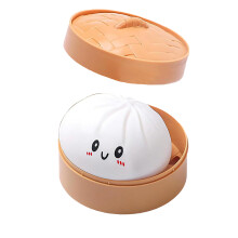 Speelse anti-stressbal in Aziatische stijl, geschikt voor-Wit